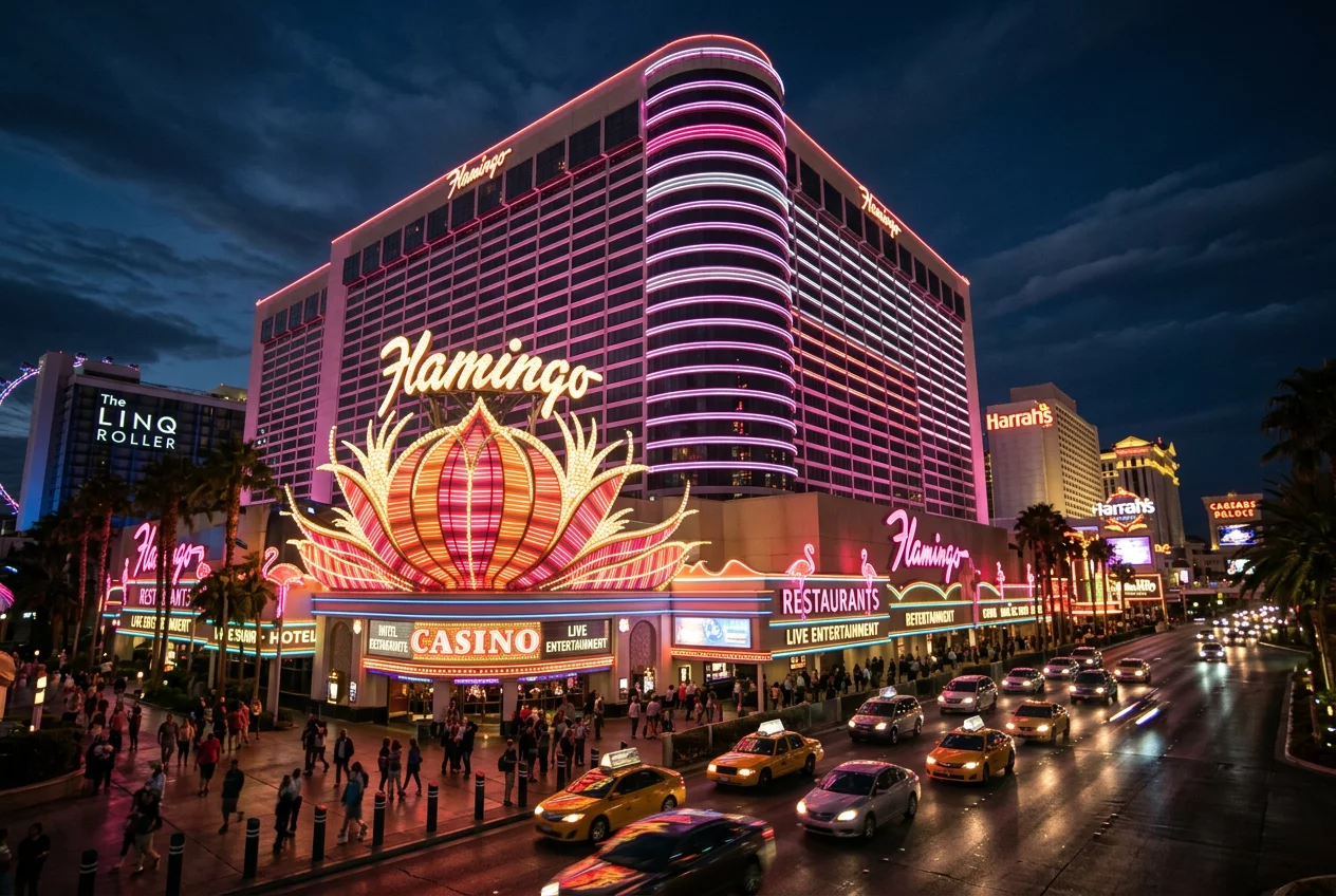 Flamingo Las Vegas Hotel Pool Area
